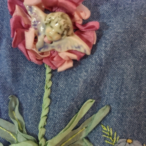 Sleeveless Denim top - Picture 3 of 4